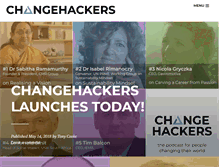 Tablet Screenshot of changehackers.org